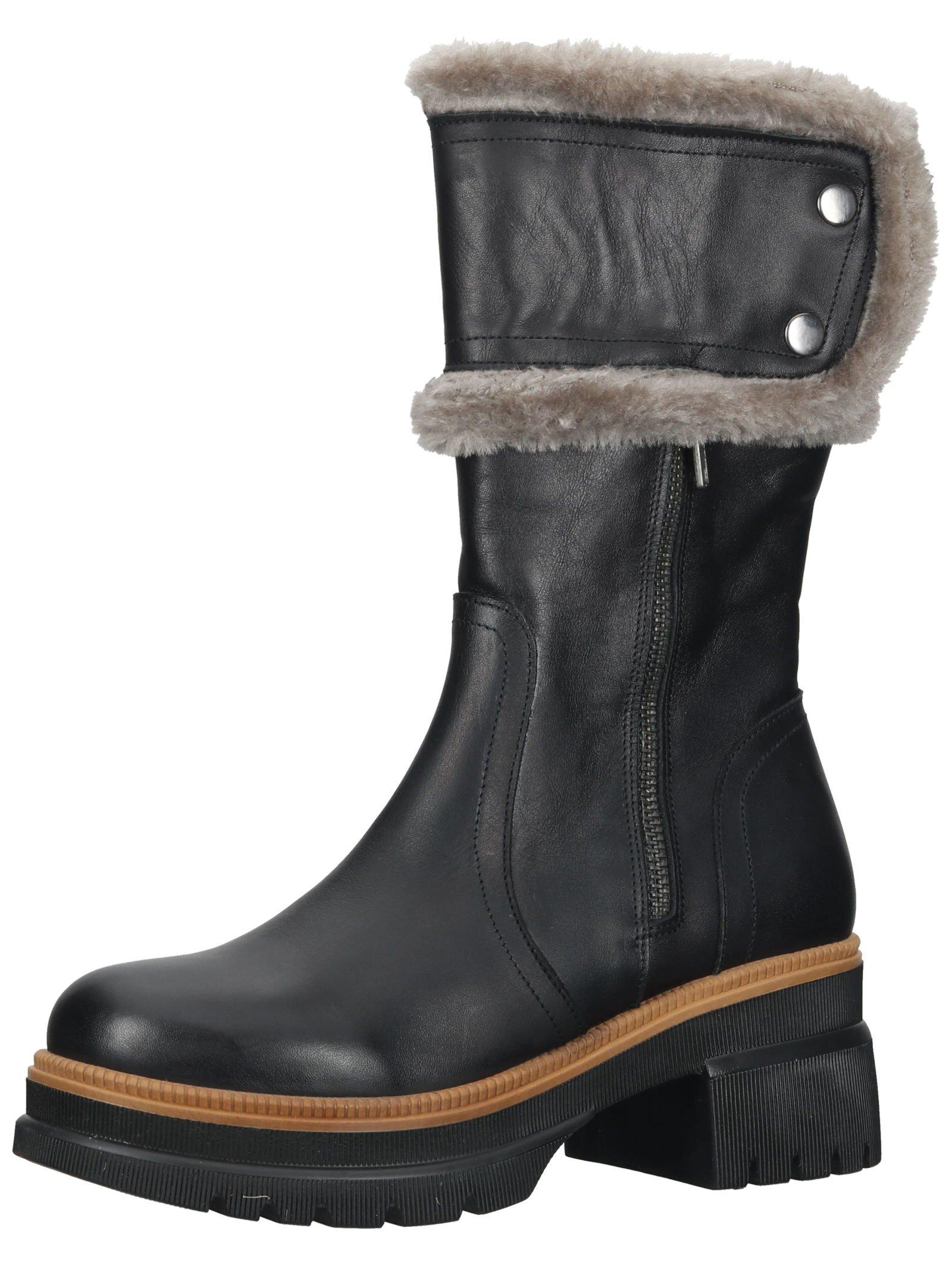 Stiefel Damen Schwarz 38 von ILC