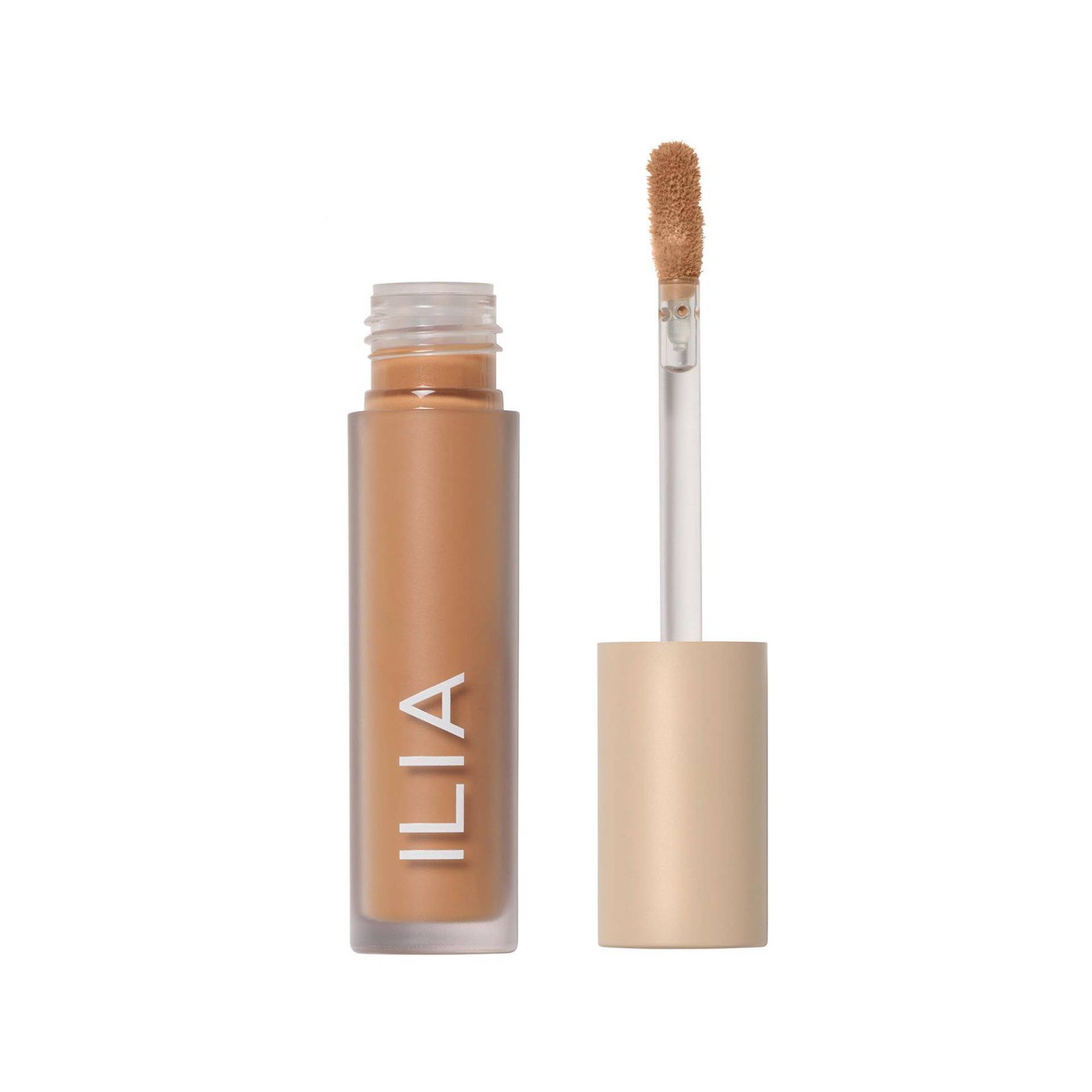 ILIA - Liquid Powder Matte Eye Tint Flüssiger Lidschatten, 3.5 ml, ADOBE von ILIA