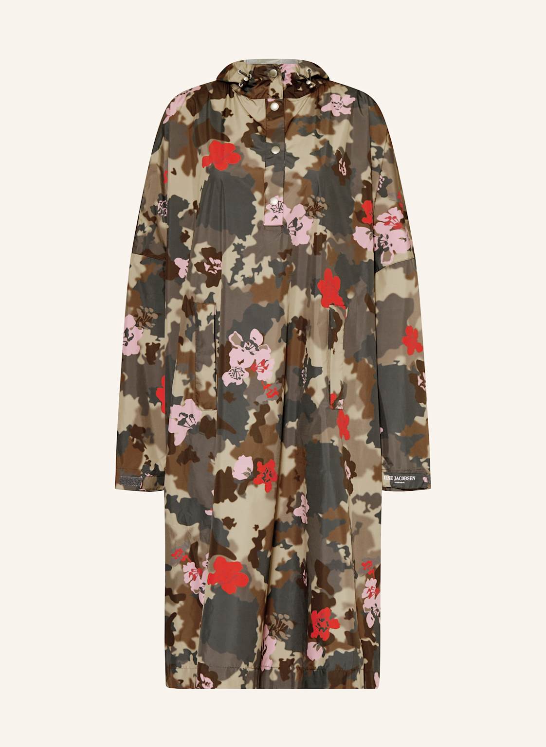 Ilse Jacobsen Poncho gruen Ilse Jacobsen Poncho gruen von ILSE JACOBSEN
