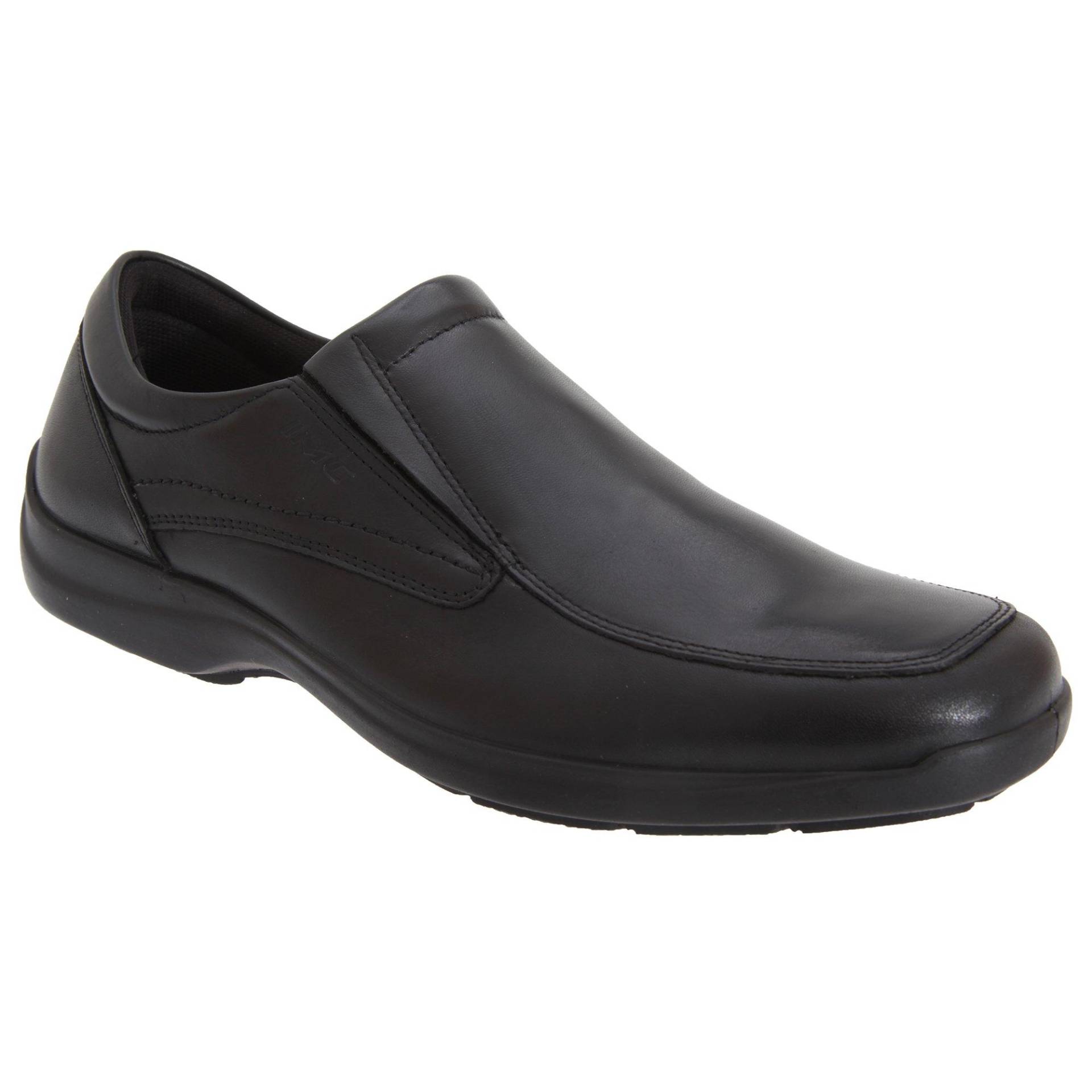 Klassische Leder Schuhe Herren Schwarz 42 von IMAC
