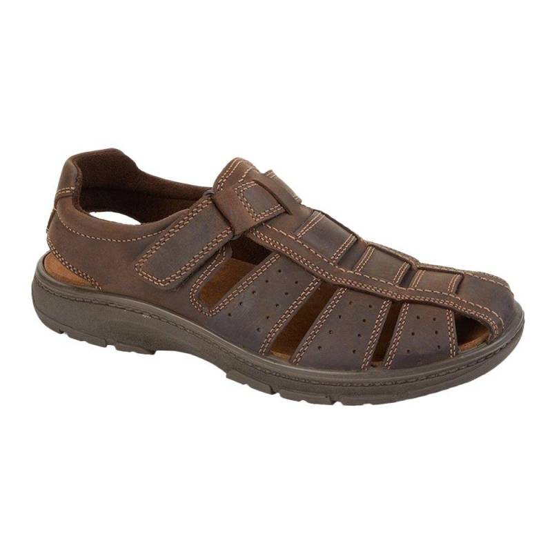 Sandalen, Gewachstes Leder Herren Braun 42 von IMAC