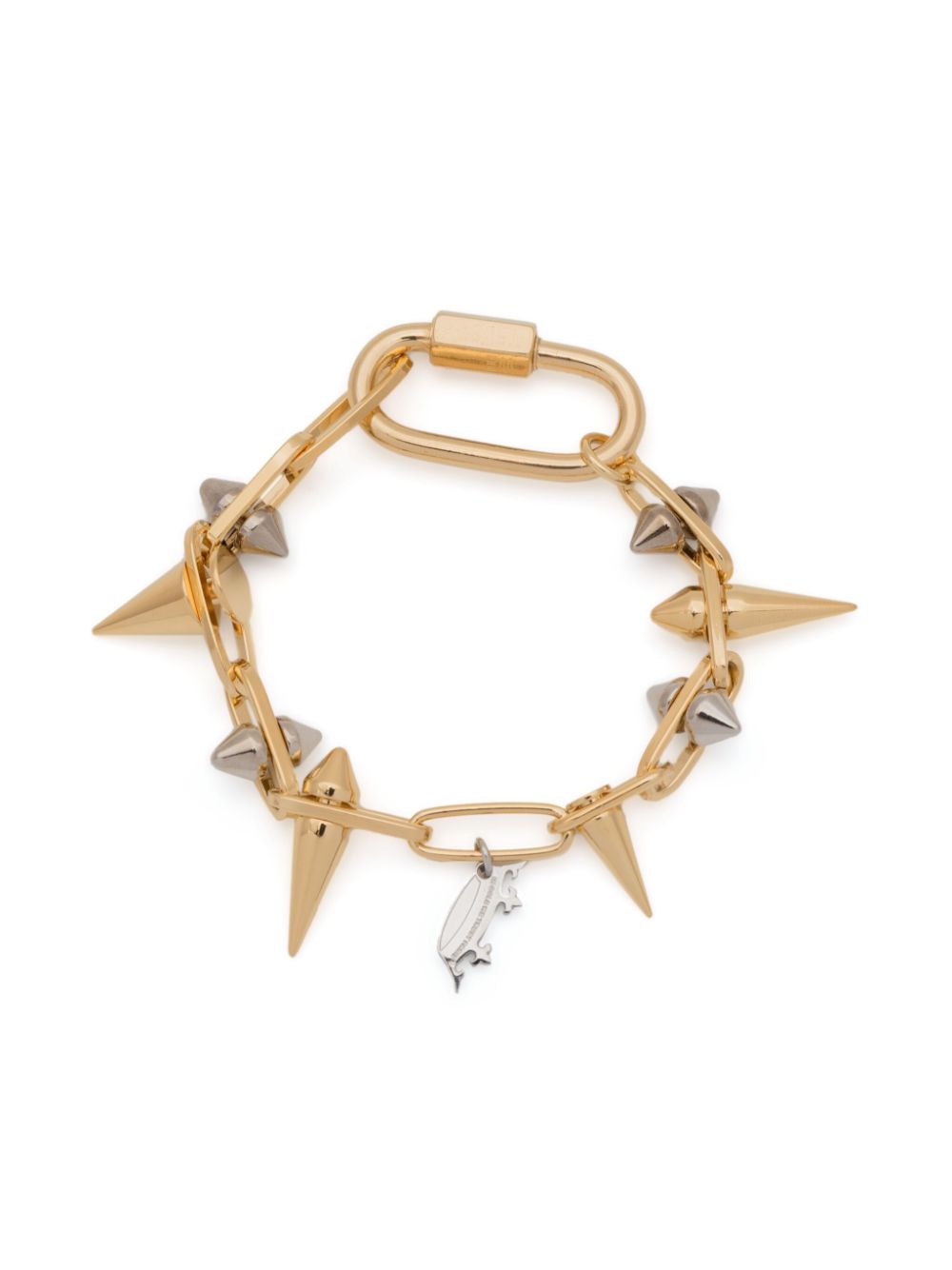 IN GOLD WE TRUST PARIS spiked-stud chain bracelet von IN GOLD WE TRUST PARIS