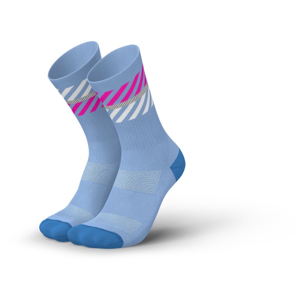 INCYLENCE - Merino Light Lanes - Laufsocken Gr 35-38 blau von INCYLENCE