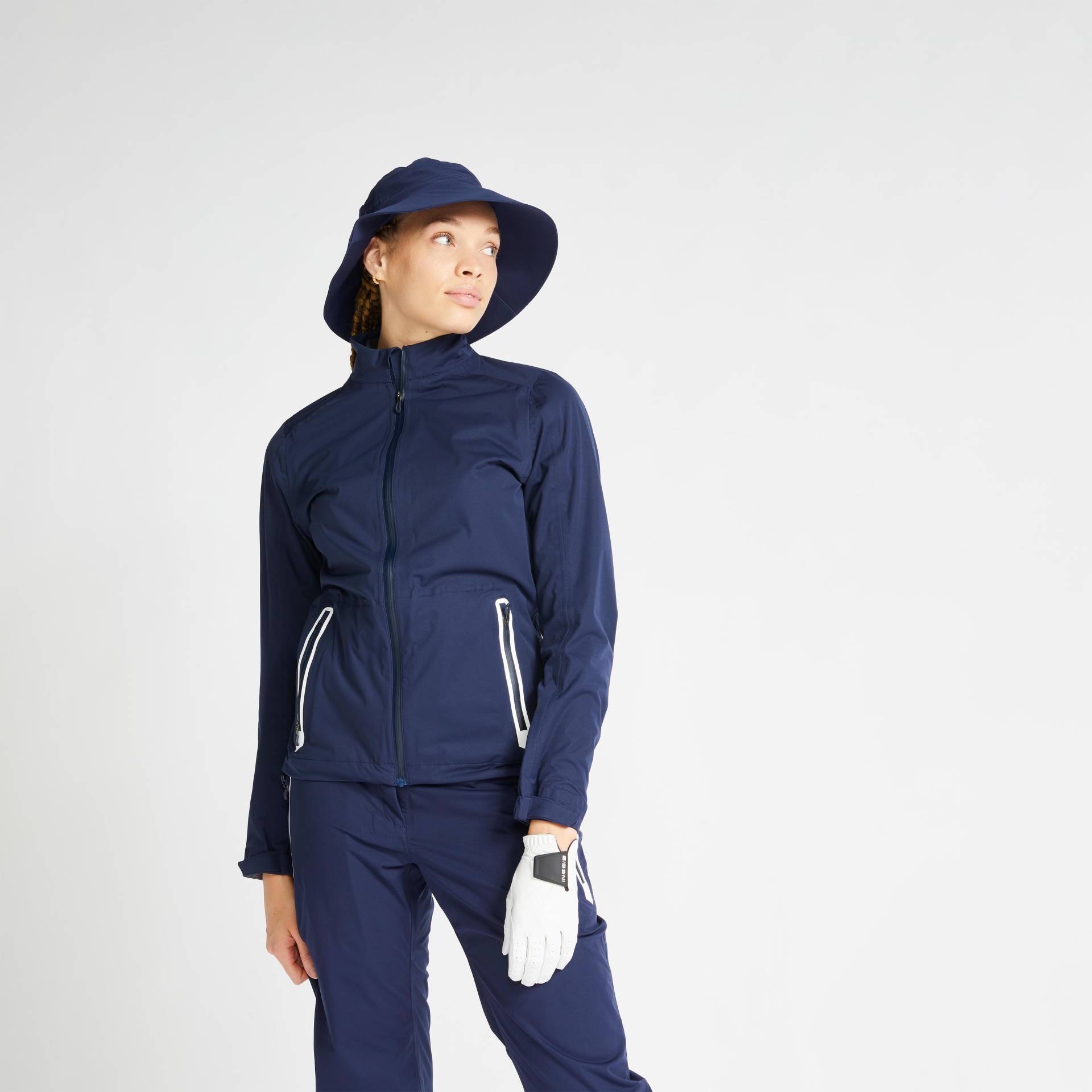 Jacke - Rw500 Damen Blau Bedruckt XXL von INESIS