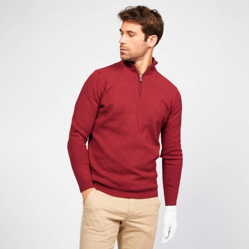 Pullover - Mw500 Herren Dunkelrot XL von INESIS