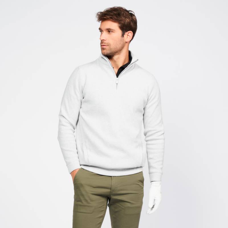 Pullover - Mw500 Herren Gewittergrau 3XL von INESIS