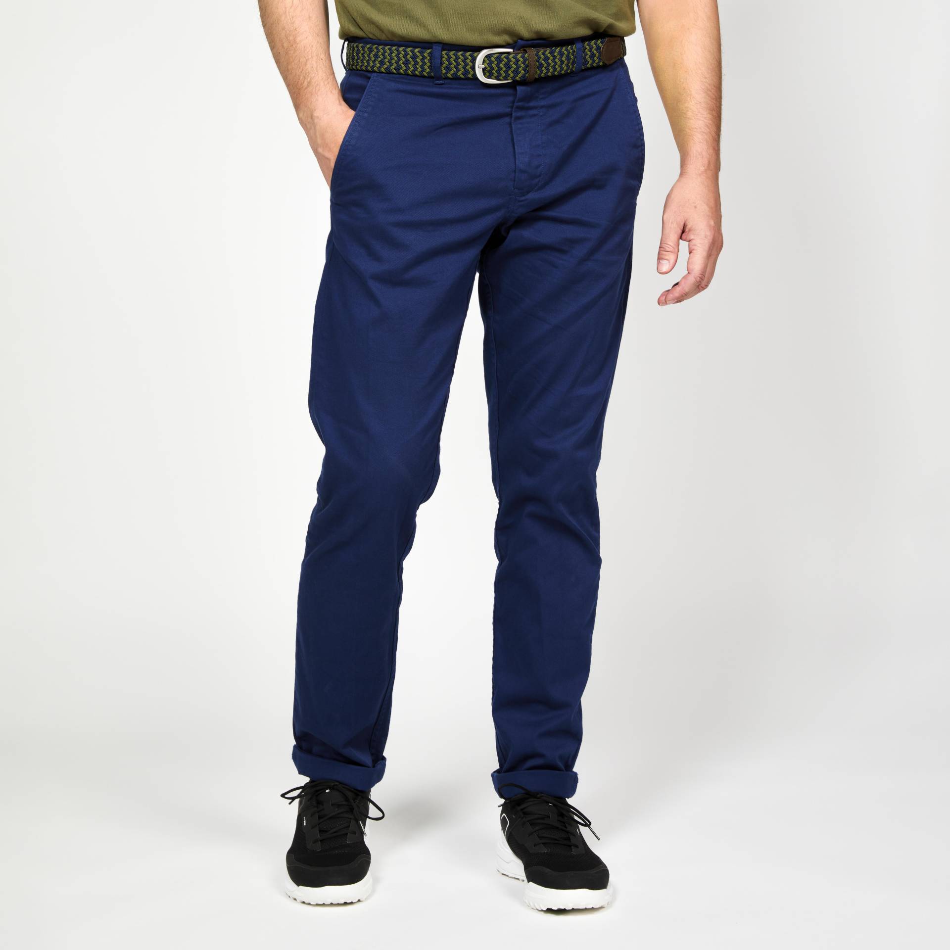 Sporthose - Mw500 Herren Blau Bedruckt 52/2XL von INESIS