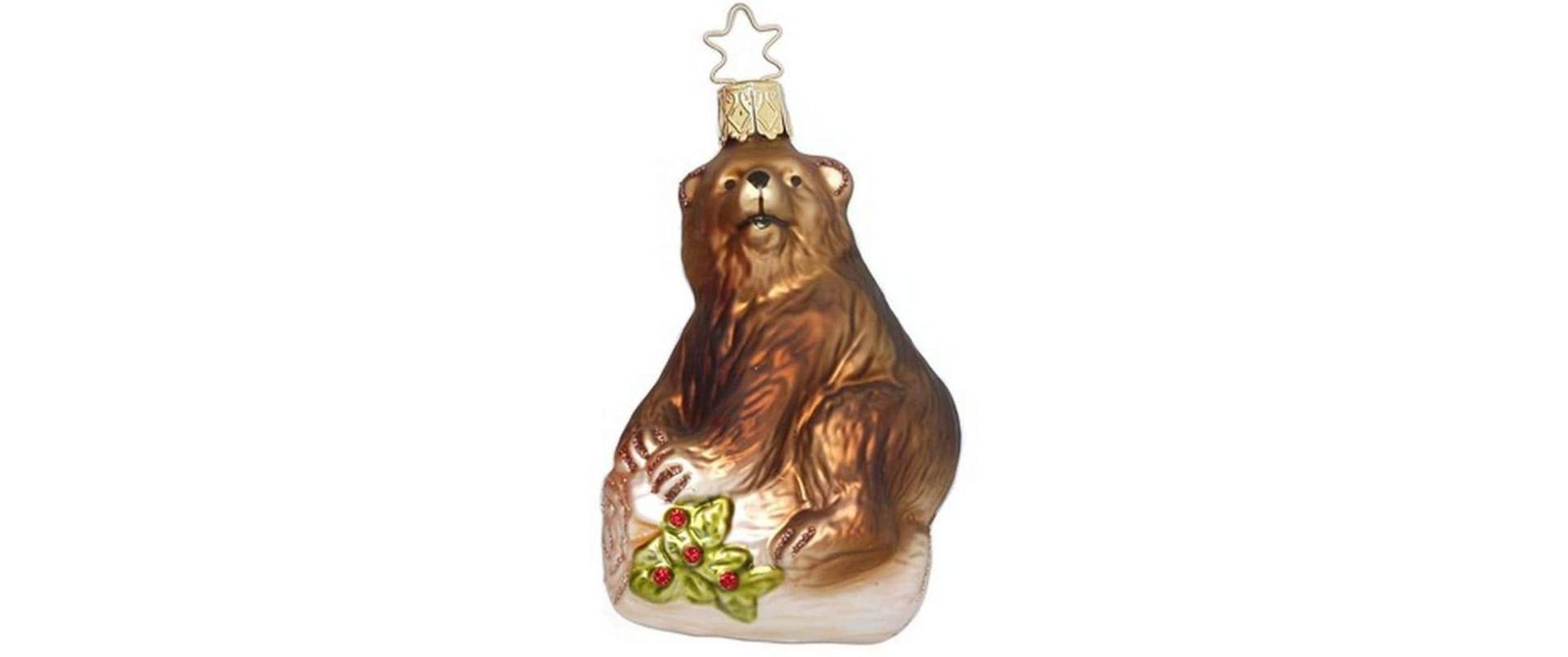 INGE-GLAS® Weihnachtsbaumkugel »Bär 95 cm« von INGE-GLAS®