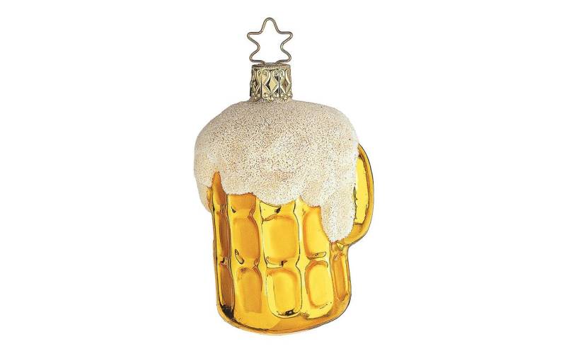 INGE-GLAS® Weihnachtsbaumkugel »Masskrug 8 cm 1 Stück«, (1 St.) von INGE-GLAS®