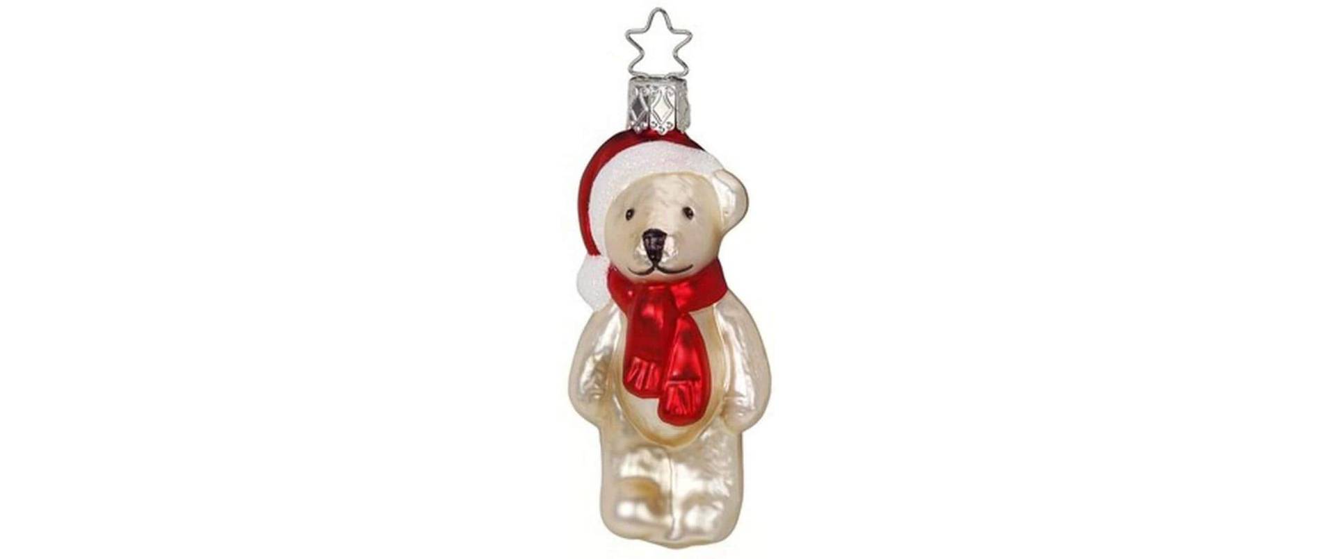 INGE-GLAS® Weihnachtsbaumkugel »Teddybär« von INGE-GLAS®