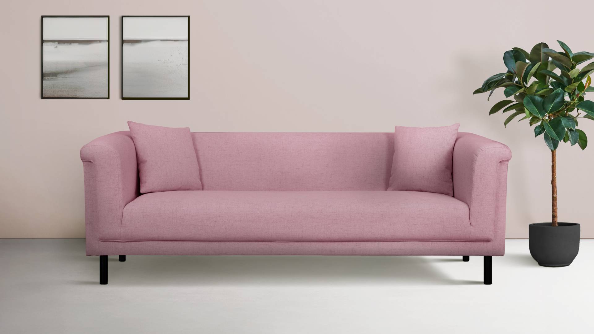 INOSIGN 2-Sitzer »AGNIA B/T/H: 180/85/71 cm«, incl. Zierkissen, auch in Cord und Bouclé INOSIGN 2-Sitzer »AGNIA B/T/H: 180/85/71 cm«, incl. Zierkissen, auch in Cord und Bouclé von INOSIGN