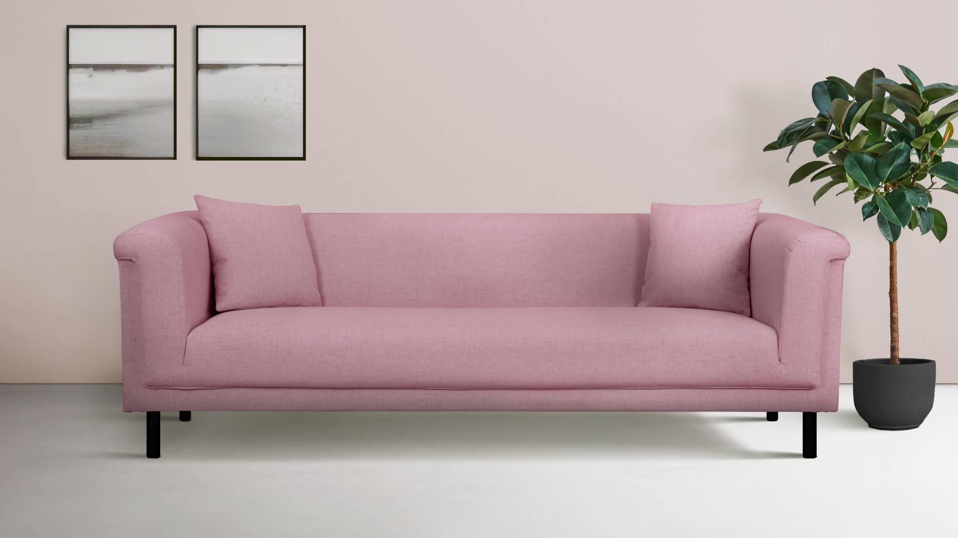 INOSIGN 3-Sitzer »AGNIA B/T/H: 210/85/71 cm«, incl. Zierkissen, auch in Cord und Bouclé INOSIGN 3-Sitzer »AGNIA B/T/H: 210/85/71 cm«, incl. Zierkissen, auch in Cord und Bouclé von INOSIGN
