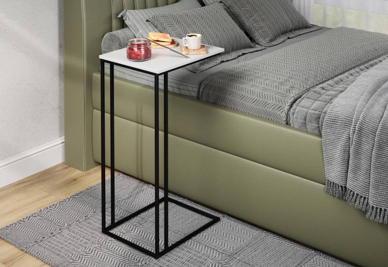 INOSIGN Beistelltisch »Sterling«, (1 St.), Nachttisch für ein Boxspringbett - Couchtisch (B/T/H): 50/40/91 cm von INOSIGN