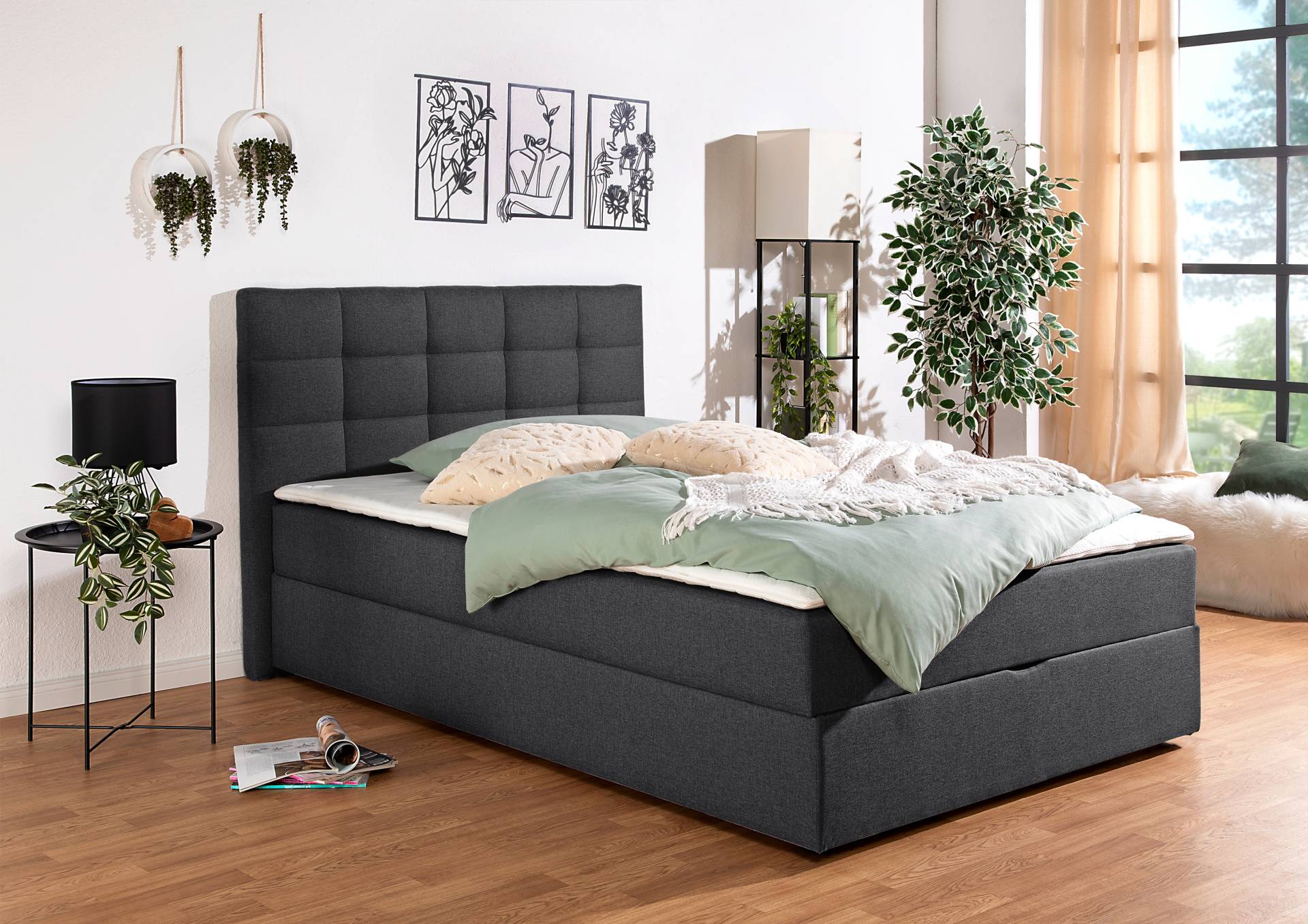 INOSIGN Boxbett Ovalo, wahlweise mit Bettkasten, in 3 Härtegraden lieferbar INOSIGN Boxbett Ovalo, wahlweise mit Bettkasten, in 3 Härtegraden lieferbar von INOSIGN
