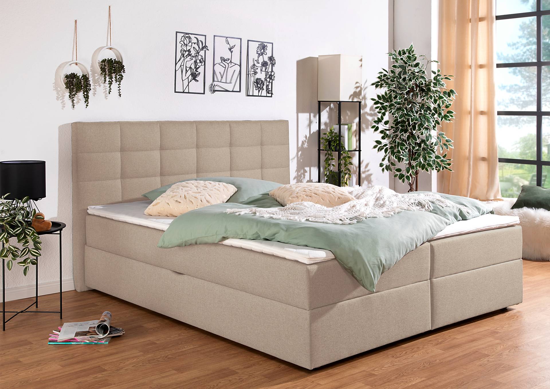 INOSIGN Boxbett Ovalo, wahlweise mit Bettkasten, in 3 Härtegraden lieferbar INOSIGN Boxbett Ovalo, wahlweise mit Bettkasten, in 3 Härtegraden lieferbar von INOSIGN