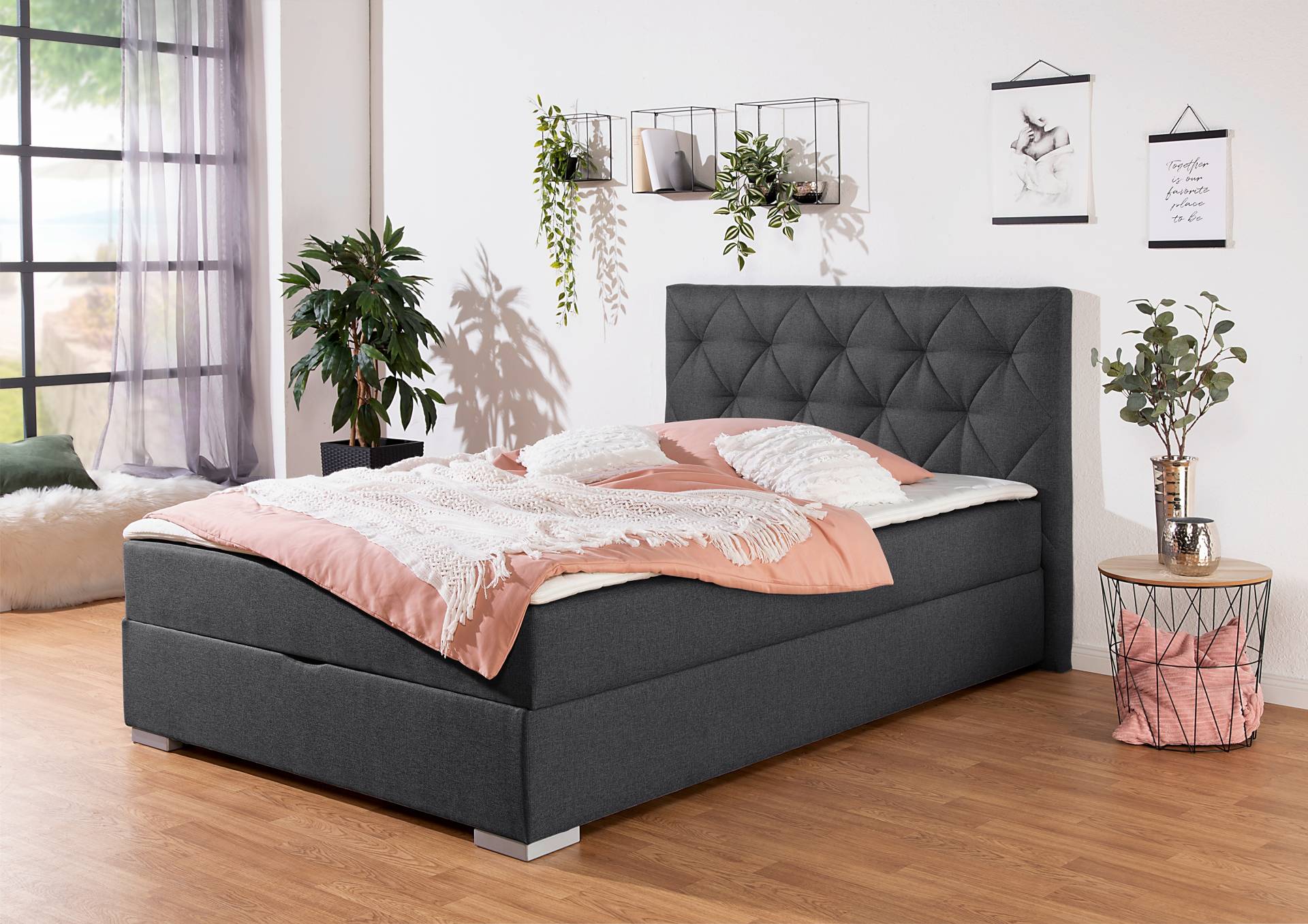INOSIGN Boxbett Tynan, wahlweise mit Bettkasten und in versch. Härtegraden lieferbar INOSIGN Boxbett Tynan, wahlweise mit Bettkasten und in versch. Härtegraden lieferbar von INOSIGN
