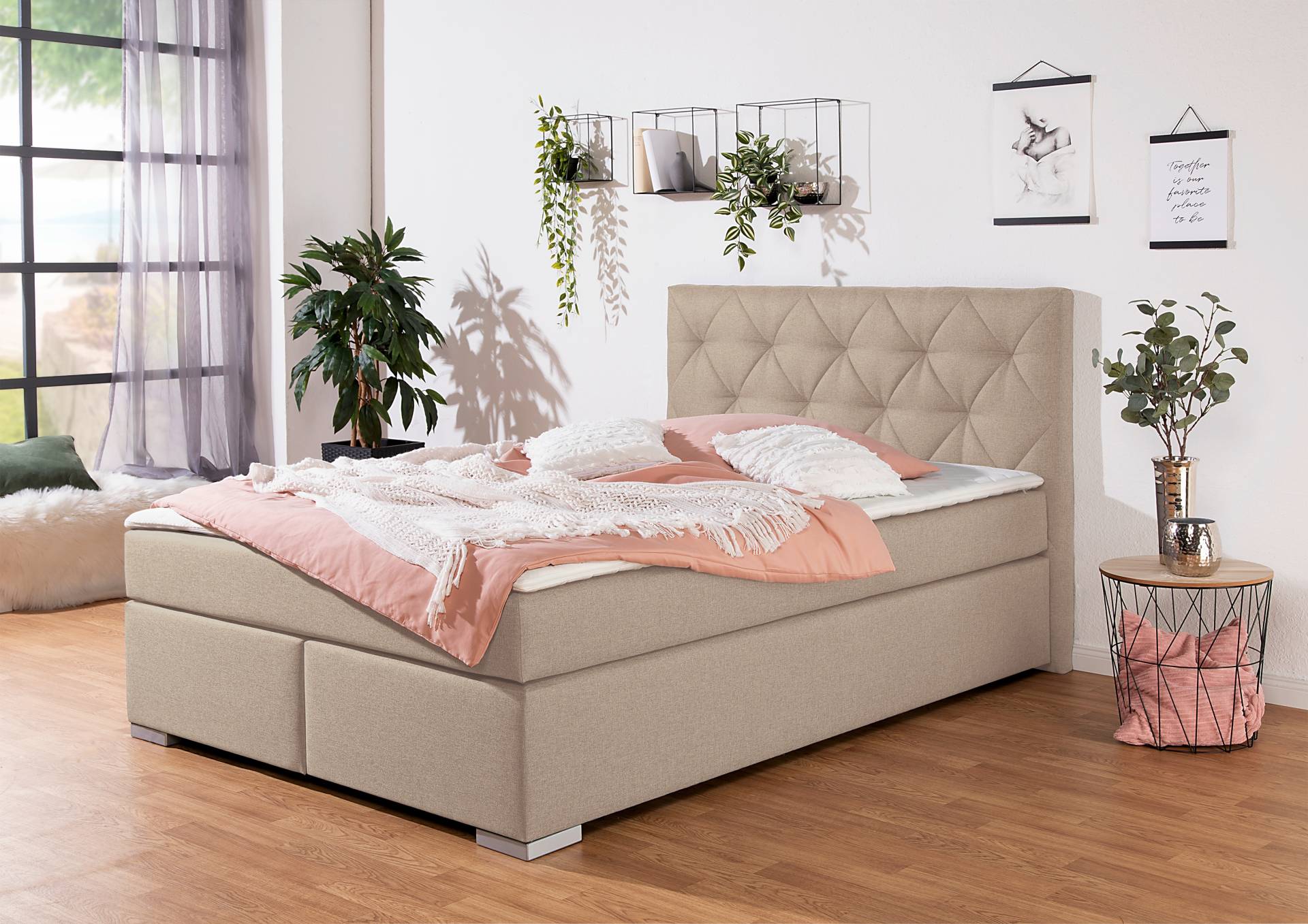 INOSIGN Boxbett Tynan, wahlweise mit Bettkasten und in versch. Härtegraden lieferbar INOSIGN Boxbett Tynan, wahlweise mit Bettkasten und in versch. Härtegraden lieferbar von INOSIGN