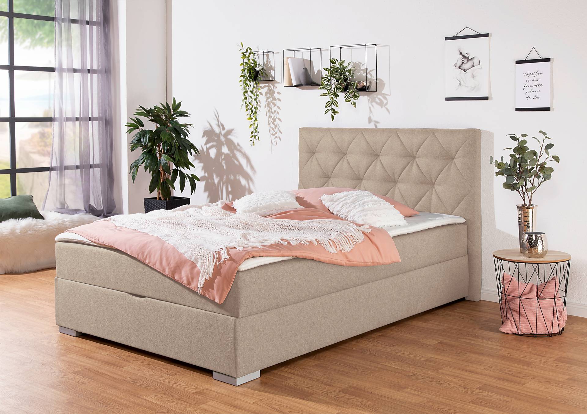 INOSIGN Boxbett Tynan, wahlweise mit Bettkasten und in versch. Härtegraden lieferbar INOSIGN Boxbett Tynan, wahlweise mit Bettkasten und in versch. Härtegraden lieferbar von INOSIGN