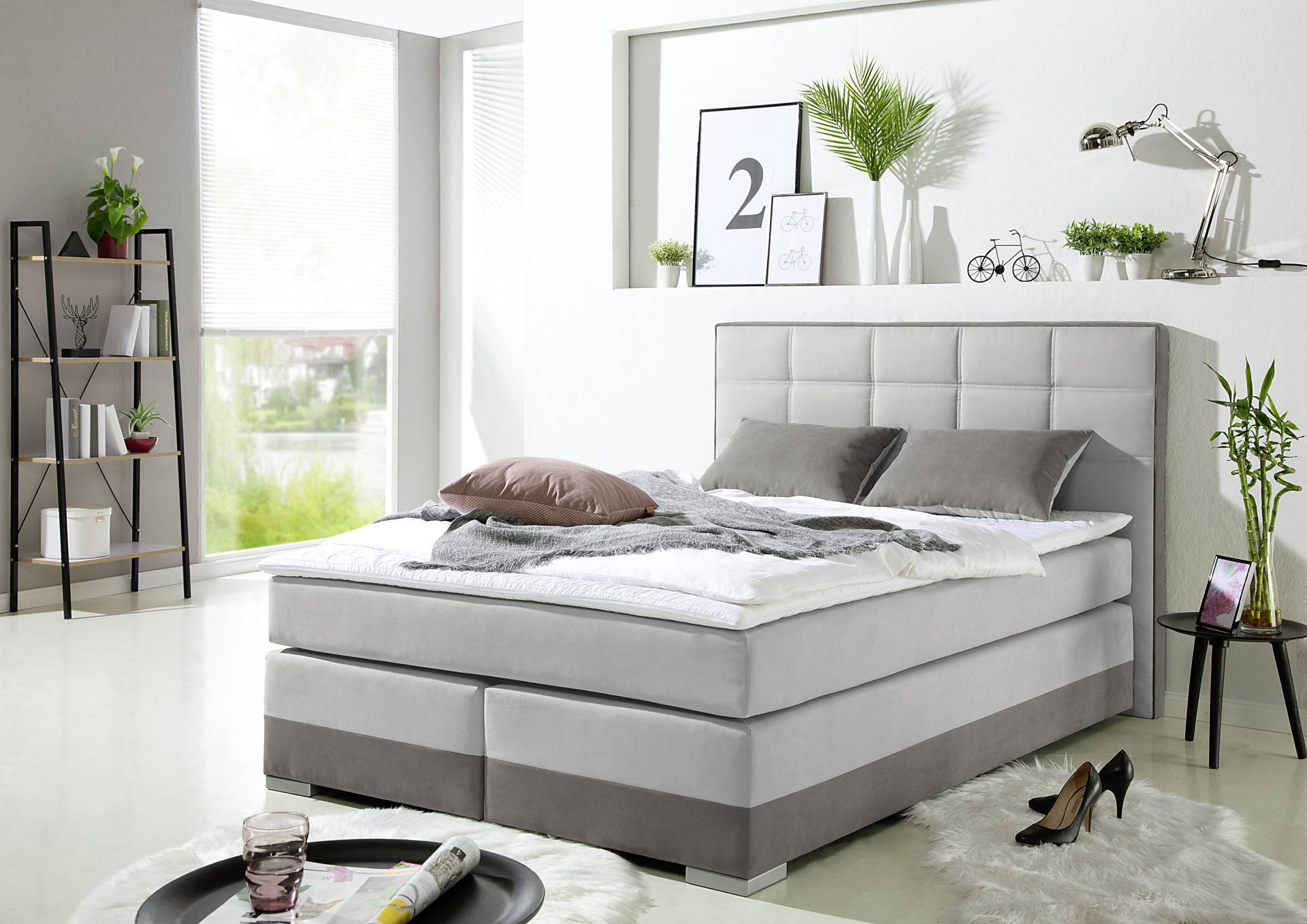 INOSIGN Boxspringbett, inklusive Topper und Wendekissen INOSIGN Boxspringbett, inklusive Topper und Wendekissen von INOSIGN