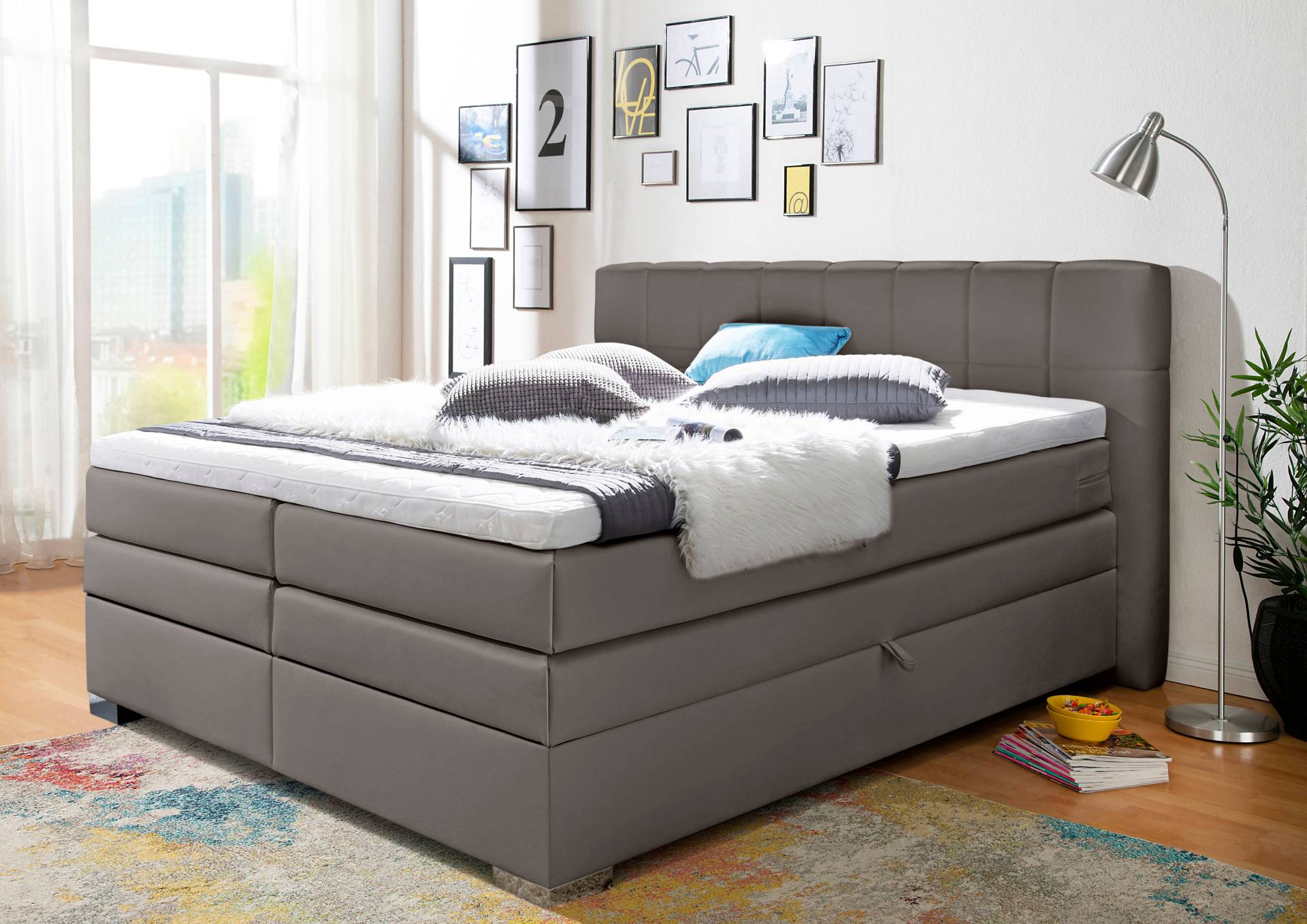 INOSIGN Boxspringbett »Airdrie«, inkl. Bettkasten und Topper INOSIGN Boxspringbett »Airdrie«, inkl. Bettkasten und Topper von INOSIGN