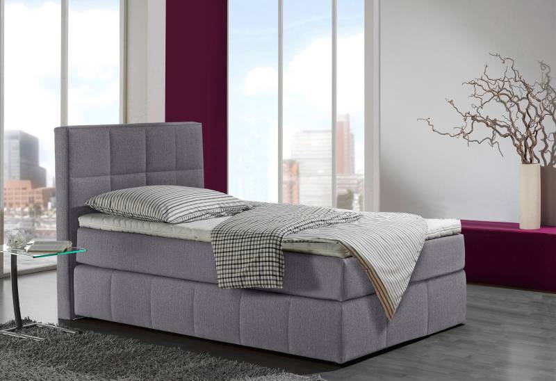 INOSIGN Boxspringbett »Casano«, mit feiner Steppung, in 3 Matratzenarten, 2 Härtegraden und 5 Farben von INOSIGN