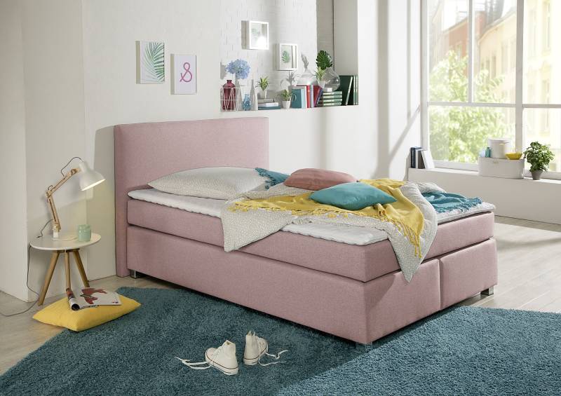 INOSIGN Boxspringbett »Eliana«, inkl. Topper, in 4 Breiten, 3 Matratzenarten und 2 Härtegraden von INOSIGN