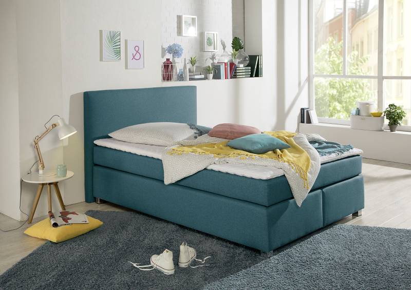 INOSIGN Boxspringbett »Eliana«, inkl. Topper, in 4 Breiten, 3 Matratzenarten und 2 Härtegraden von INOSIGN