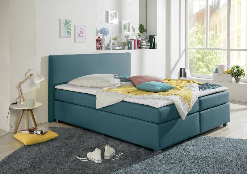 INOSIGN Boxspringbett »Eliana«, inkl. Topper, in 4 Breiten, 3 Matratzenarten und 2 Härtegraden von INOSIGN