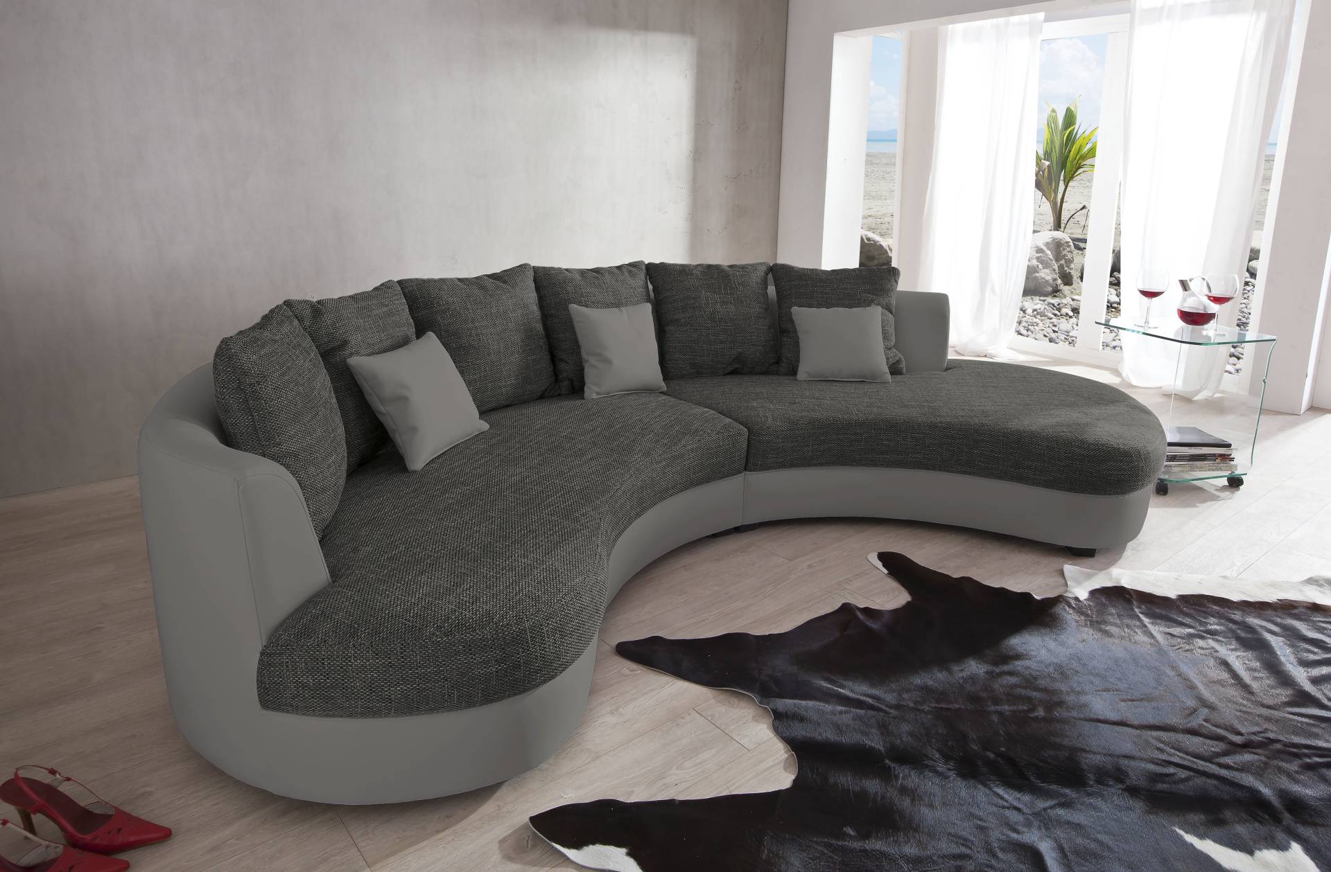 INOSIGN Ecksofa »Limoncello L-Form«, ergonomische Form von INOSIGN