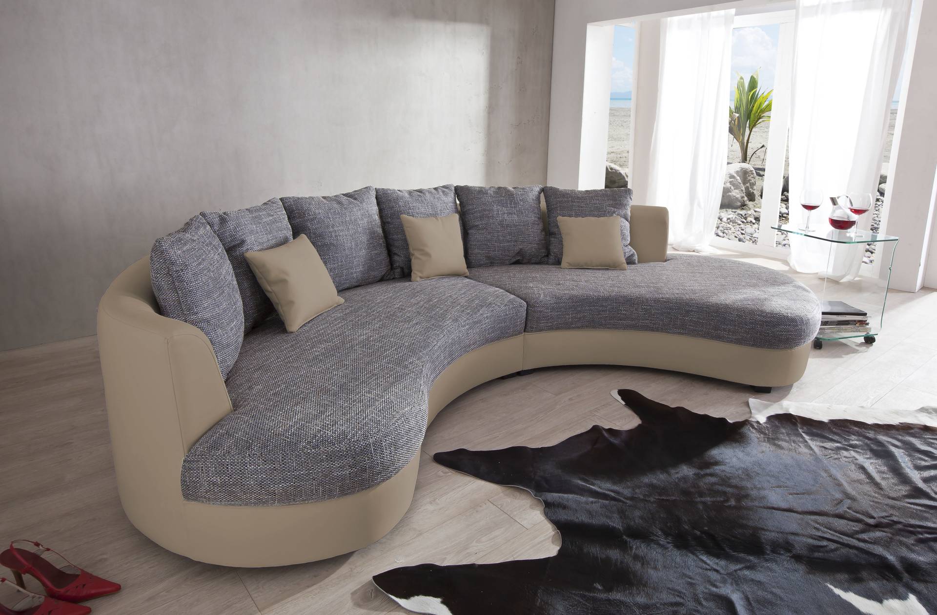 INOSIGN Ecksofa »Limoncello L-Form«, ergonomische Form von INOSIGN