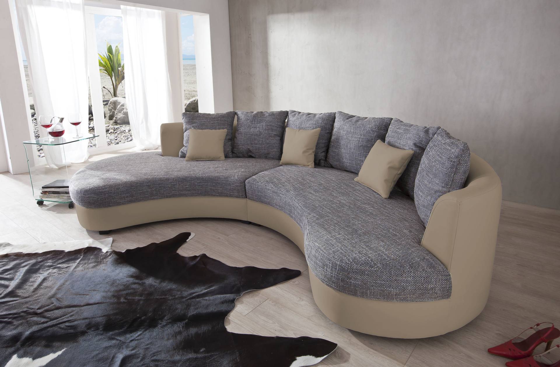 INOSIGN Ecksofa »Limoncello L-Form«, ergonomische Form von INOSIGN