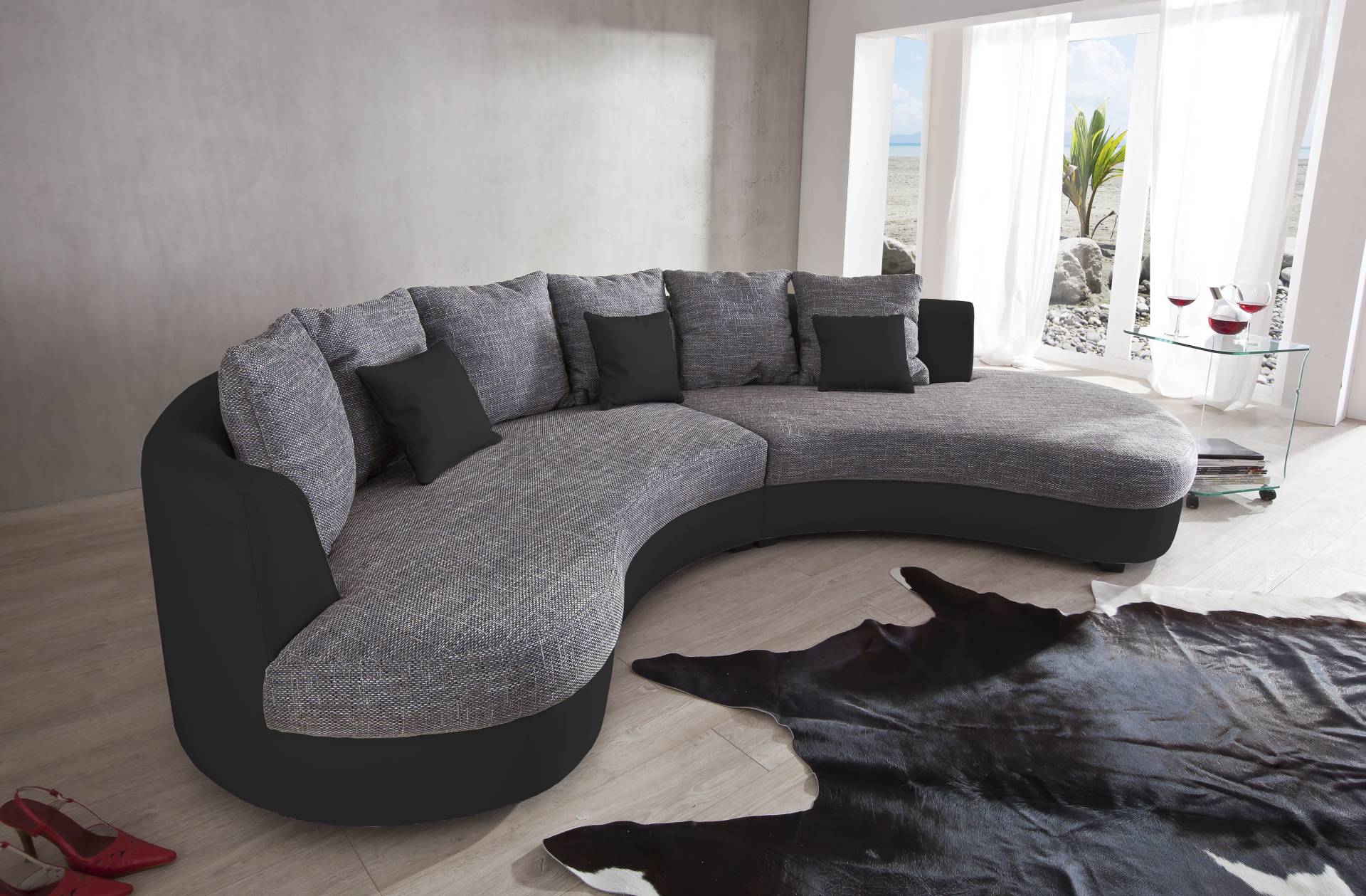 INOSIGN Ecksofa »Limoncello L-Form«, ergonomische Form von INOSIGN