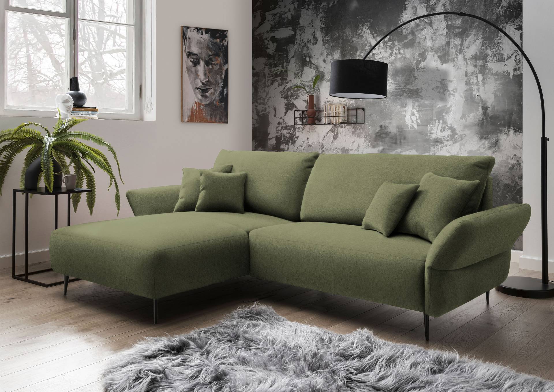 INOSIGN Ecksofa »Amarena L-Form«, inklusive Armlehnenverstellfunktion, 4x Zierkissen gratis INOSIGN Ecksofa »Amarena L-Form«, inklusive Armlehnenverstellfunktion, 4x Zierkissen gratis von INOSIGN