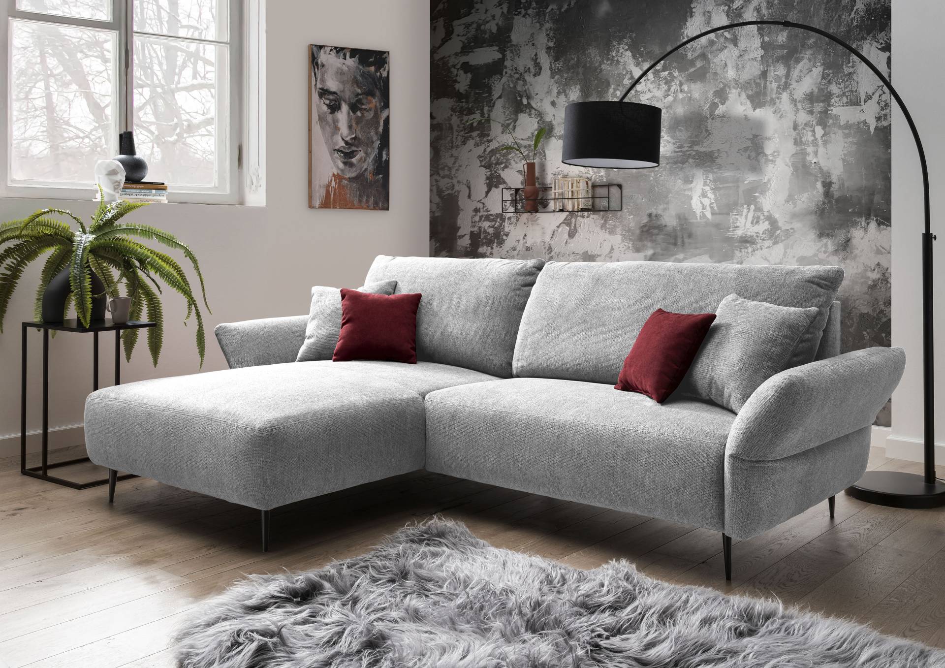 INOSIGN Ecksofa »Amarena L-Form«, inklusive Armlehnenverstellfunktion, 4x Zierkissen gratis INOSIGN Ecksofa »Amarena L-Form«, inklusive Armlehnenverstellfunktion, 4x Zierkissen gratis von INOSIGN