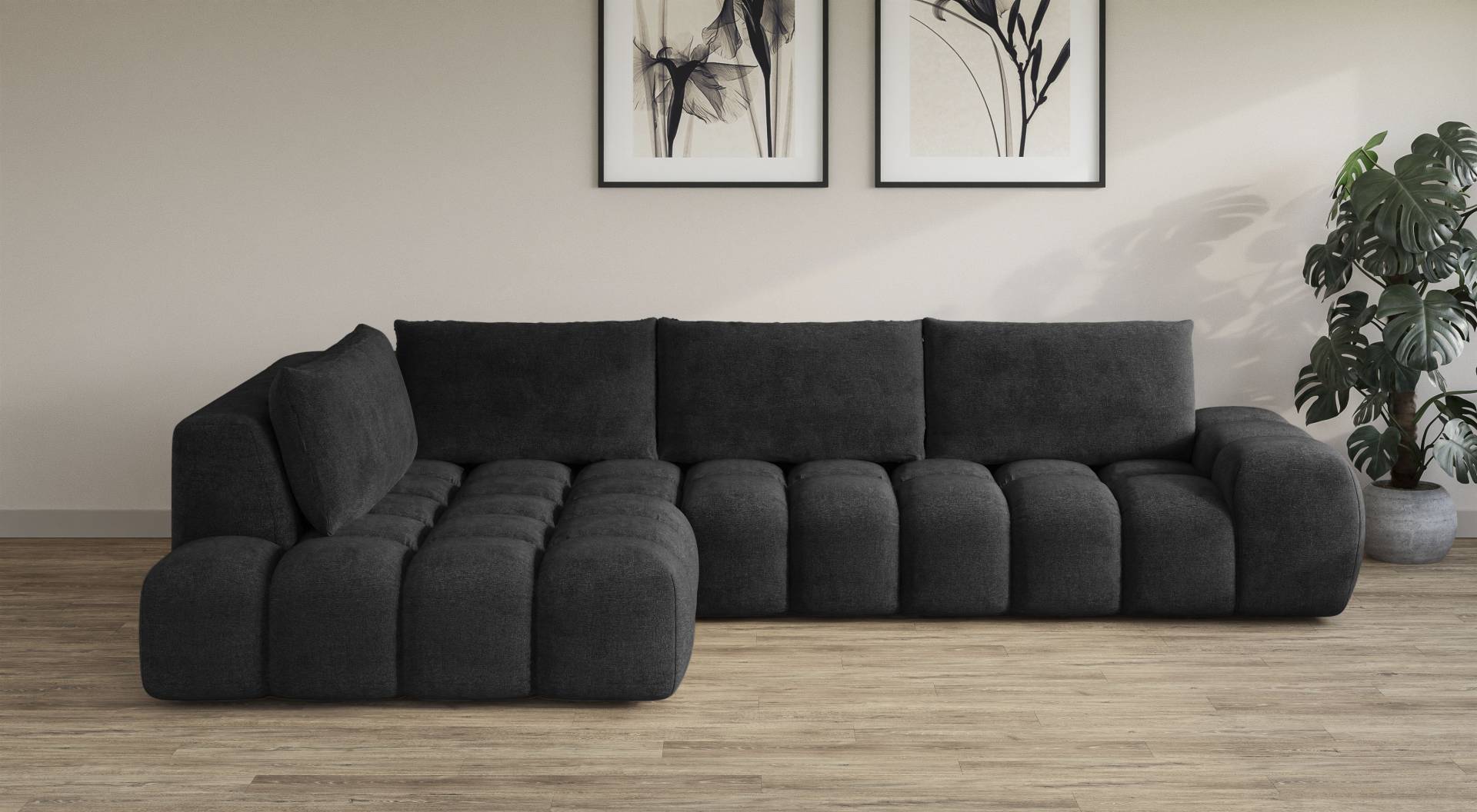 INOSIGN Ecksofa »AZITA«, lose Rückenkissen, moderne Steppung INOSIGN Ecksofa »AZITA«, lose Rückenkissen, moderne Steppung von INOSIGN