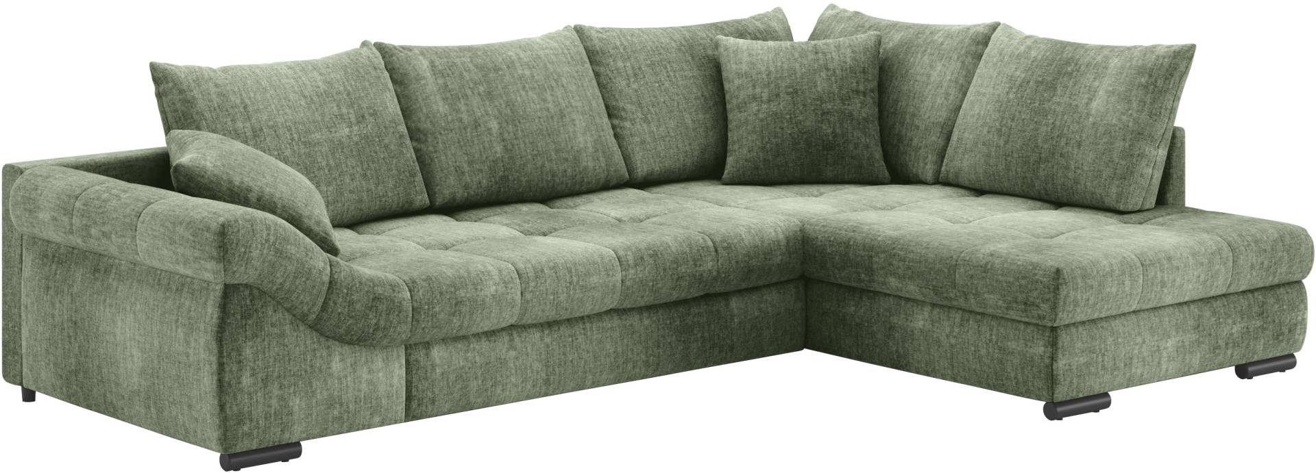 Mr. Couch Ecksofa »Allegro DuraFlex, L-Form«, Hochschläfer-Bettauszug, Kaltschaumpolsterung, bis 140 kg belastbar von Mr. Couch