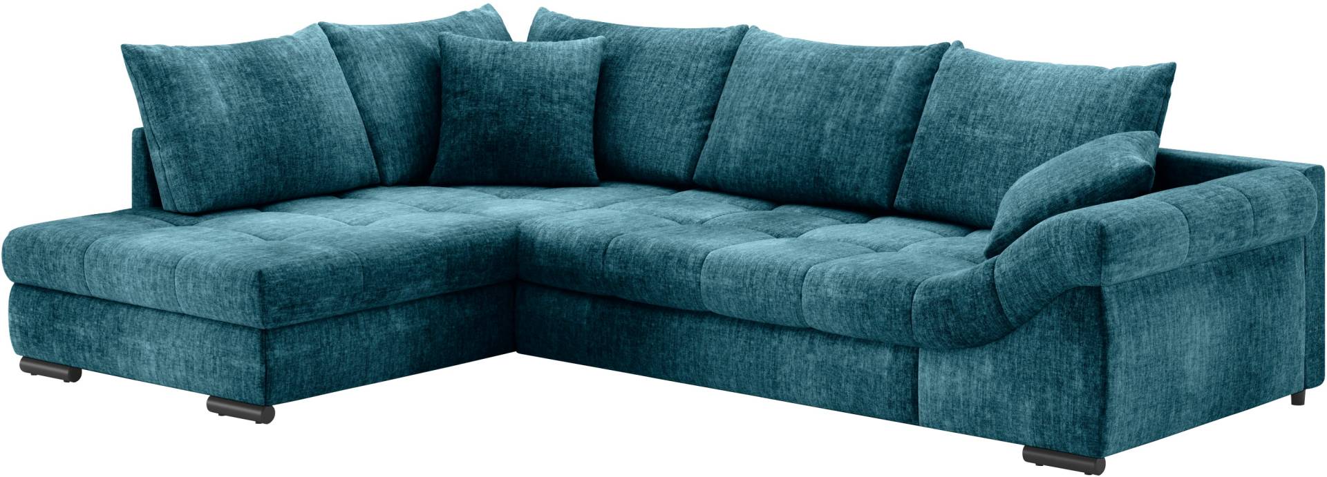 Mr. Couch Ecksofa »Allegro DuraFlex, L-Form«, Hochschläfer-Bettauszug, Kaltschaumpolsterung, bis 140 kg belastbar von Mr. Couch