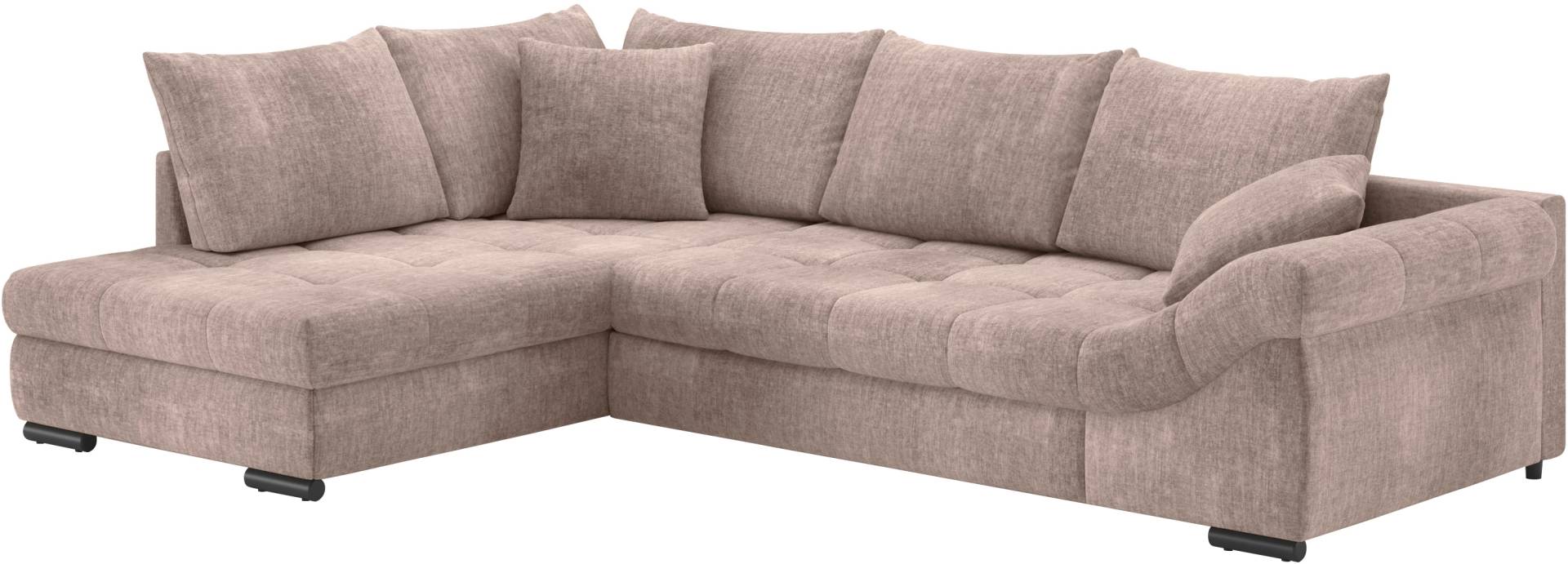 Mr. Couch Ecksofa »Allegro DuraFlex, L-Form«, Hochschläfer-Bettauszug, Kaltschaumpolsterung, bis 140 kg belastbar von Mr. Couch