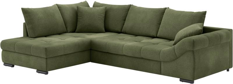 Mr. Couch Ecksofa »Allegro DuraFlex, L-Form«, Hochschläfer-Bettauszug, Kaltschaumpolsterung, bis 140 kg belastbar von Mr. Couch