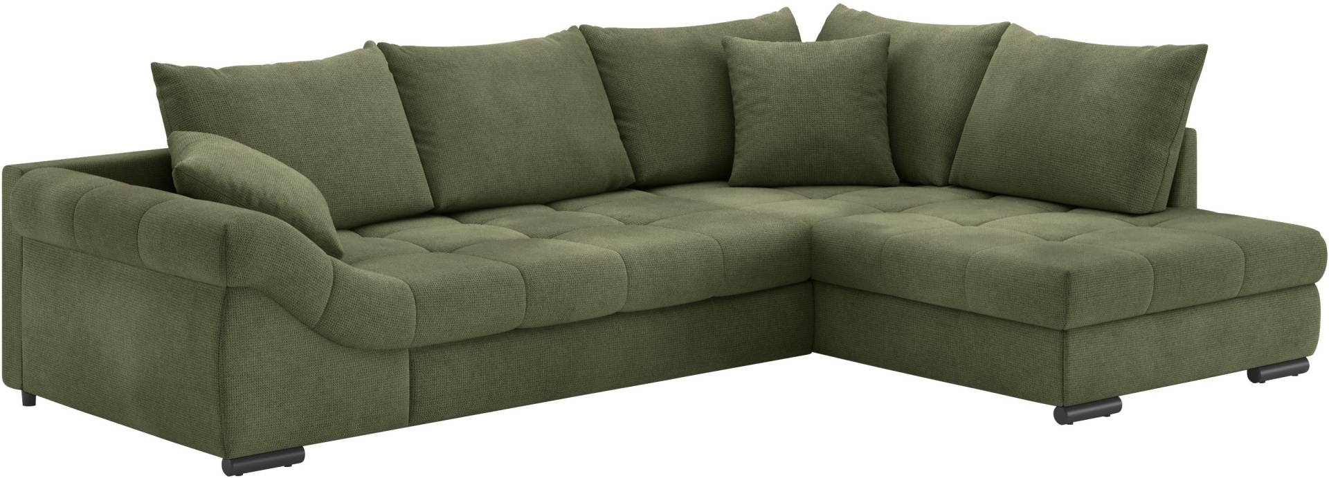 Mr. Couch Ecksofa »Allegro DuraFlex, L-Form«, Hochschläfer-Bettauszug, Kaltschaumpolsterung, bis 140 kg belastbar von Mr. Couch