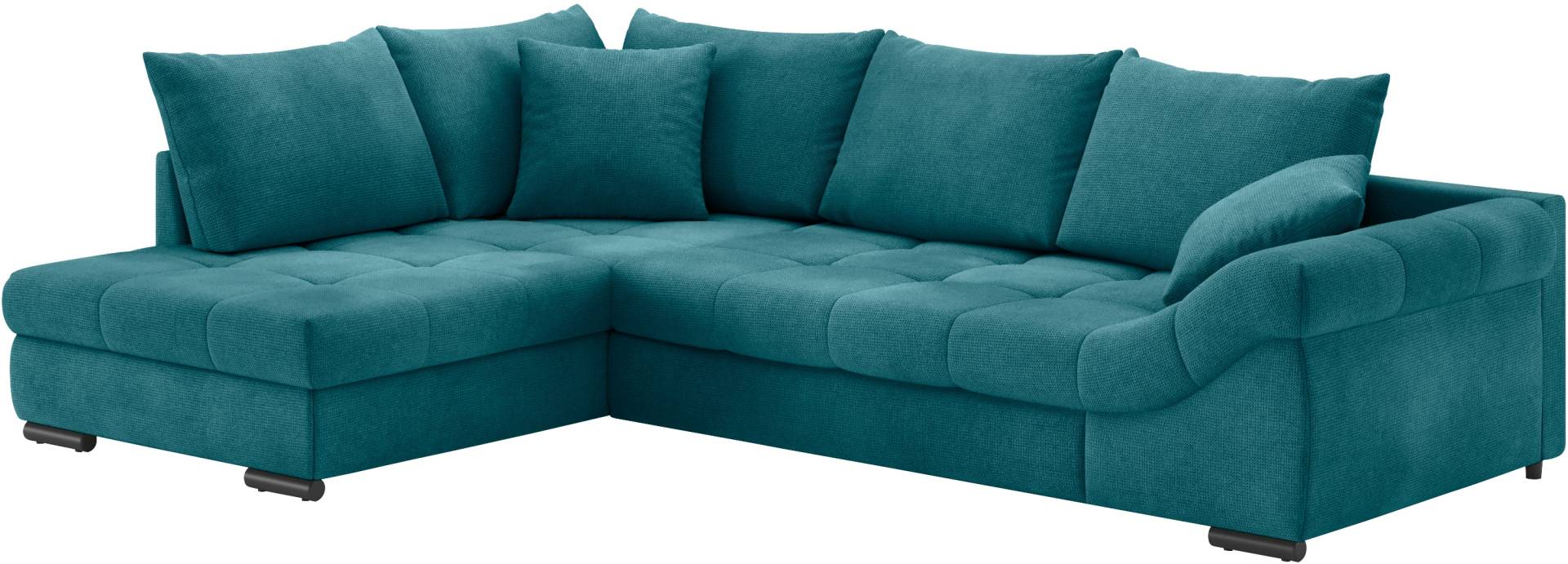 Mr. Couch Ecksofa »Allegro DuraFlex, L-Form«, Hochschläfer-Bettauszug, Kaltschaumpolsterung, bis 140 kg belastbar von Mr. Couch