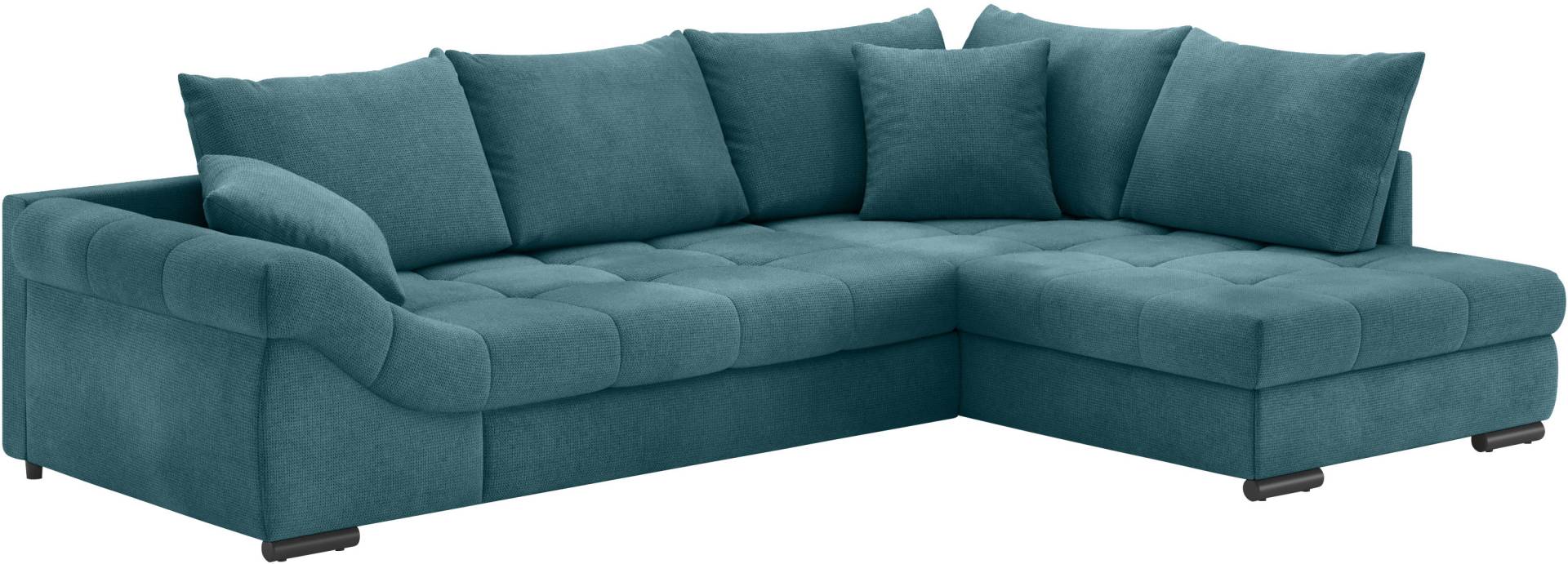 INOSIGN Ecksofa »Allegro DuraFlex, L-Form«, Hochschläfer-Bettauszug, Kaltschaumpolsterung, bis 140 kg belastbar von INOSIGN