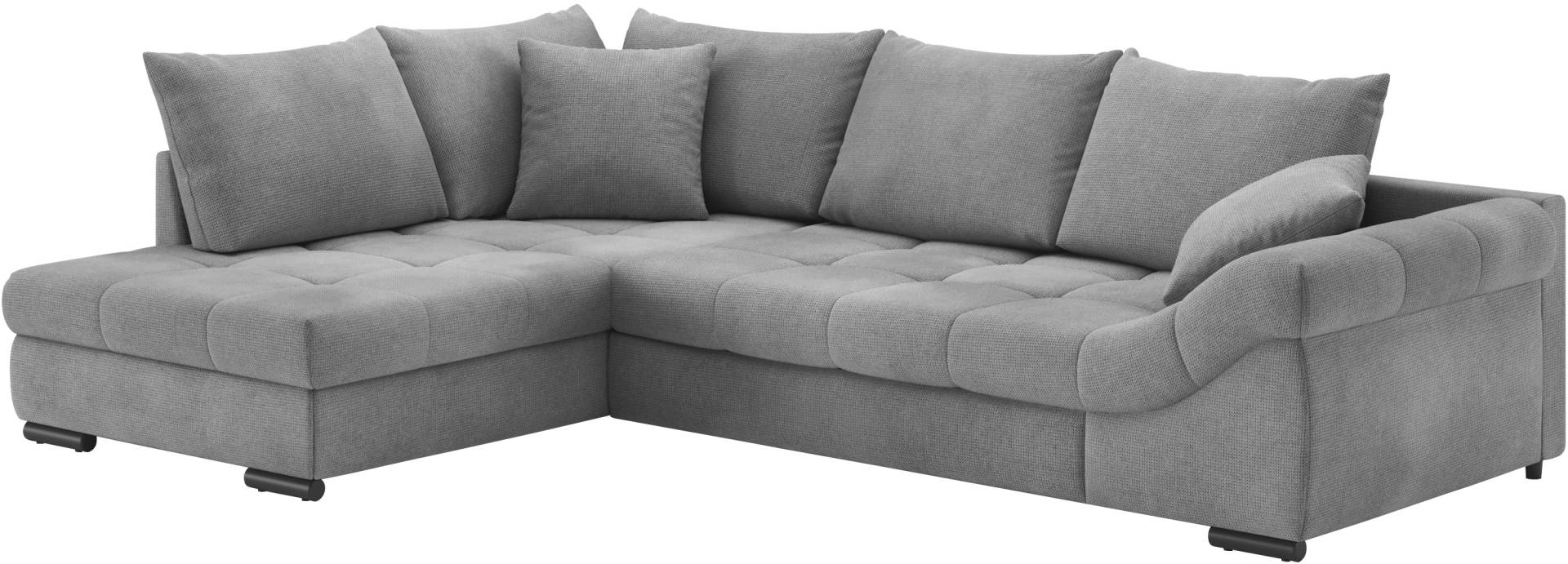 INOSIGN Ecksofa »Allegro DuraFlex, L-Form«, Hochschläfer-Bettauszug, Kaltschaumpolsterung, bis 140 kg belastbar von Mr. Couch