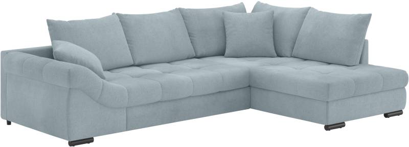 Mr. Couch Ecksofa »Allegro DuraFlex, L-Form«, Hochschläfer-Bettauszug, Kaltschaumpolsterung, bis 140 kg belastbar von Mr. Couch