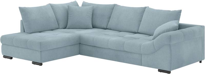 Mr. Couch Ecksofa »Allegro DuraFlex, L-Form«, Hochschläfer-Bettauszug, Kaltschaumpolsterung, bis 140 kg belastbar von Mr. Couch