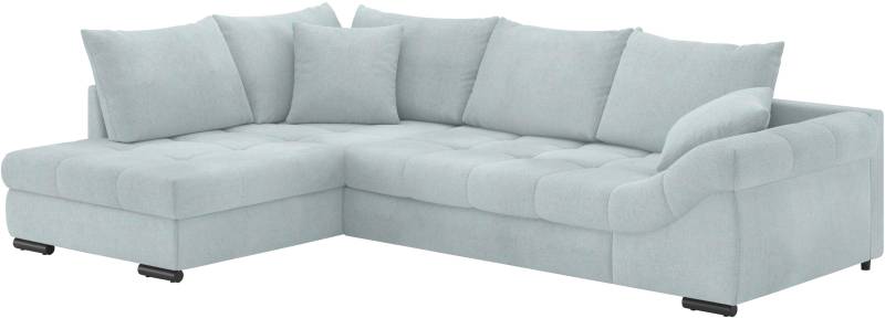 Mr. Couch Ecksofa »Allegro DuraFlex, L-Form«, Hochschläfer-Bettauszug, Kaltschaumpolsterung, bis 140 kg belastbar von Mr. Couch