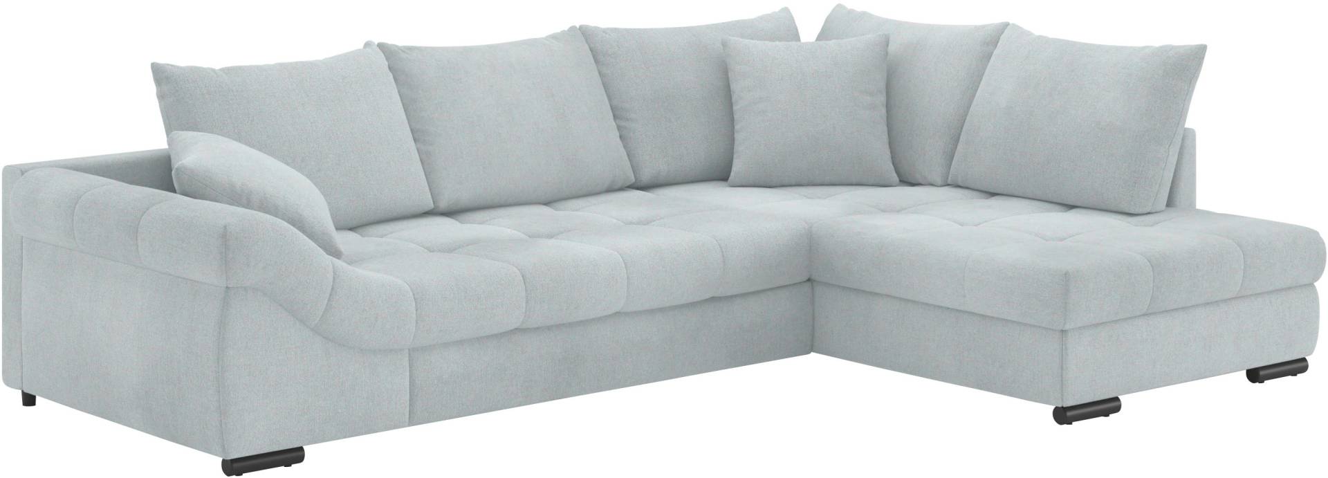 INOSIGN Ecksofa »Allegro DuraFlex, L-Form«, Hochschläfer-Bettauszug, Kaltschaumpolsterung, bis 140 kg belastbar von INOSIGN