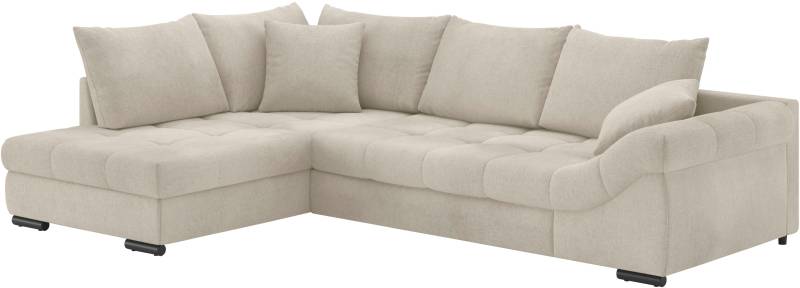 Mr. Couch Ecksofa »Allegro DuraFlex, L-Form«, Hochschläfer-Bettauszug, Kaltschaumpolsterung, bis 140 kg belastbar von Mr. Couch