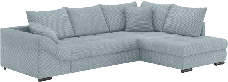 Mr. Couch Ecksofa »Allegro DuraFlex, L-Form«, Hochschläfer-Bettauszug, Kaltschaumpolsterung, bis 140 kg belastbar von Mr. Couch