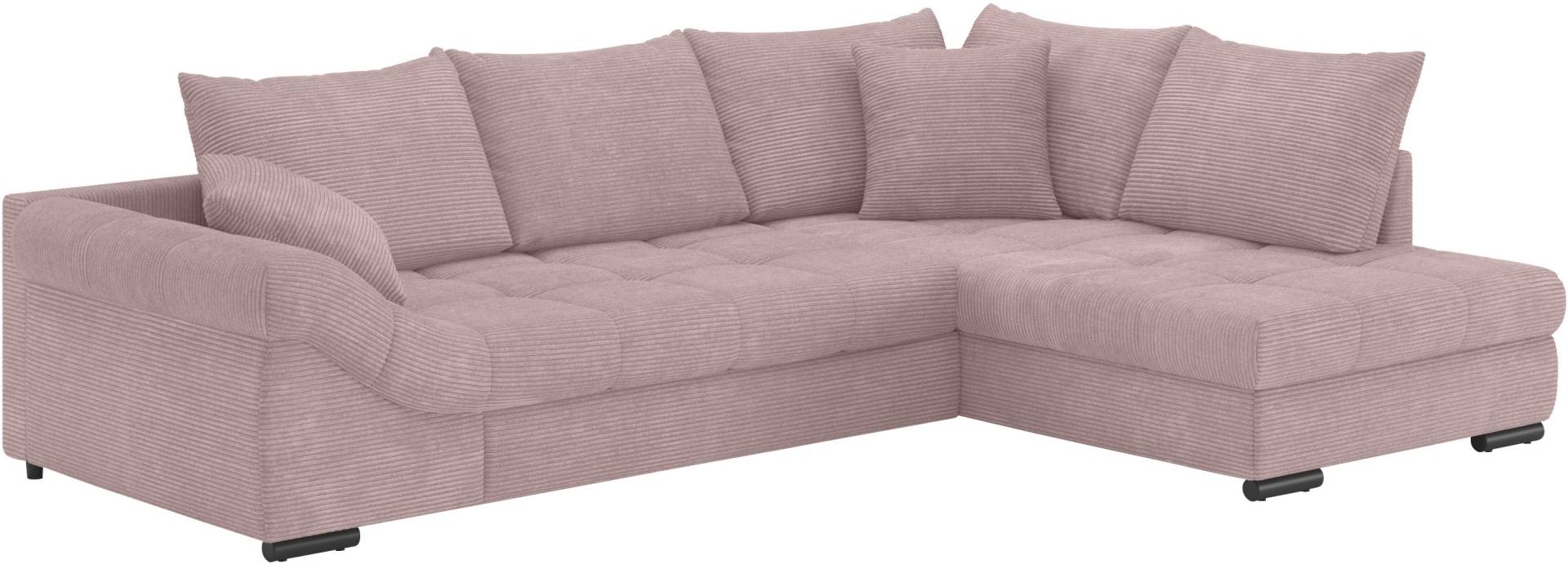 Mr. Couch Ecksofa »Allegro DuraFlex, L-Form«, Hochschläfer-Bettauszug, Kaltschaumpolsterung, bis 140 kg belastbar von Mr. Couch